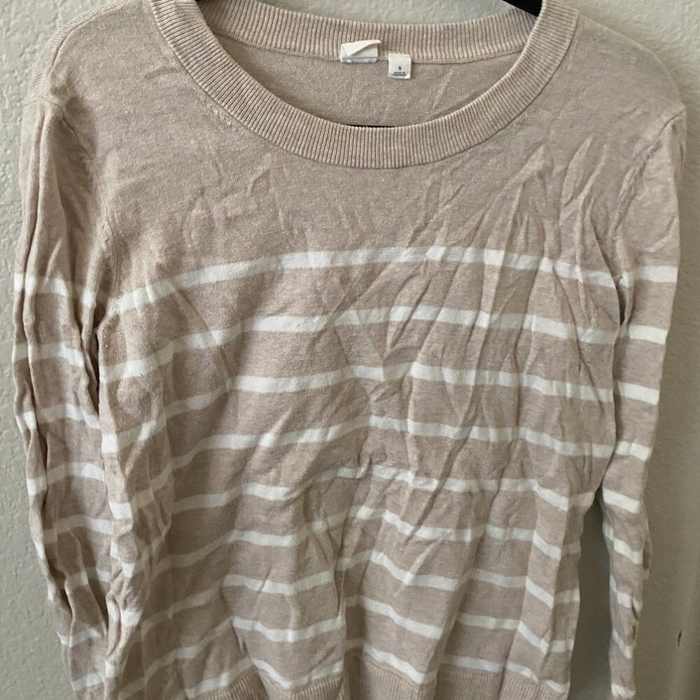 gap stripped sweater